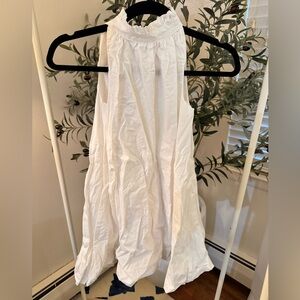 Banana republic baby 4 years white dress 100% cotton